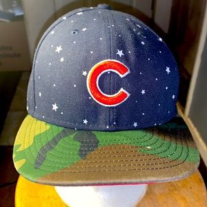 New Era Chicago Cubs Fitted Cap Size 7 1/2”